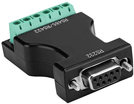 ASHATA Adaptador RS-232 a 485/422, Convertidor de Dispositivos en Cascada 16-32, Compacto Y Liviano, para Máquinas de Asistencia, Sistemas de Carga de Tarjetas IC, Etc.