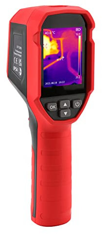 Infrarot(IR) Wärmebildkamera, Handheld IR Kamera 1080-Pixel LCD Wiederaufladbarer Temperatur Sichtbarer Imager -20℃ - 400℃, für Hlk, Inspektion Von Pipeline Leckagen Bei Fußbodenheizungen