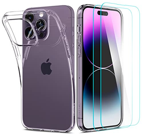 Spigen Crystal Pack Case Compatible with iPhone 14 Pro - Crystal Clear