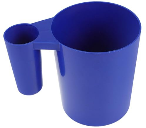 KONTONTY Chemical Pool Cleaning Scoop Plastic Pool Fit Pool Contours Easy to Remove Debris