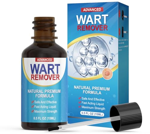 Rouclo Natürliche Entfernungsflüssigkeit für Hände, Füße, Hals & Weitere Bereiche – Mild und Nicht Reizend, Geeignet für Erwachsene und Kinder ab 3 Jahren, 15 ml