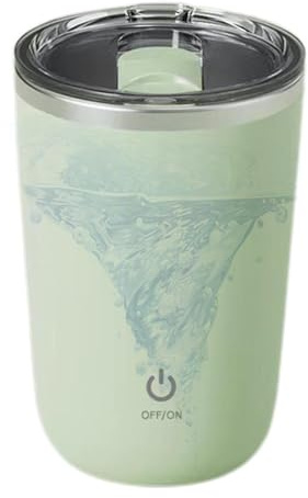 Bicchiere Magnetico Con Agitazione Automatica: Bicchiere Miscelatore Elettrico Con Funzione Di Agitazione Rapida, Robusto In E Acciaio Inossidabile, Per Caffè, Frullati E Bevande
