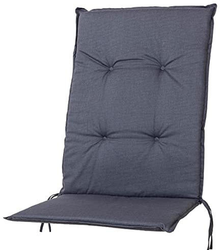 Sun Garden 50431-701 Auflage Niederlehner Rustico anthrazit 108x48x5 cm Sitzpolster (ohne Stuhl)
