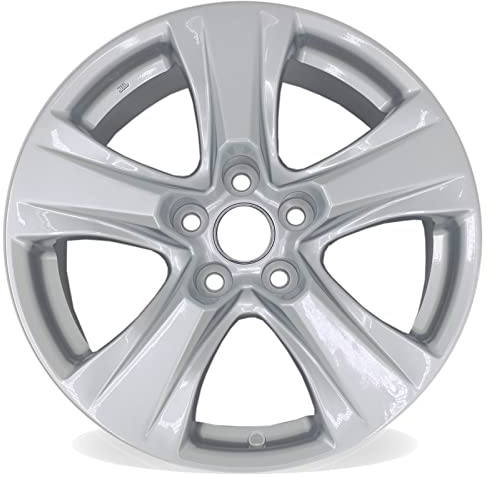 New Single 17 17x7 Inch Alloy Wheel for 2019–2024 Toyota RAV4 | OEM Design Replacement Rim | Silver Finish | Direct Fit - OE Stock Specs | 75240