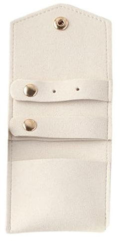 Wpsagek Reise-Schmuckrolle, kleine Tasche für Schmuck, Schmuck-Organizer-Tasche, Schmuck-Aufbewahrungstasche, Halsketten, Reise-Schmucktasche für Ringe, Ohrringe