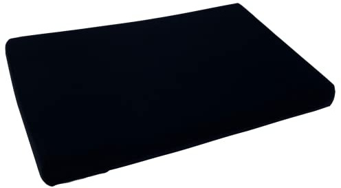 Pilates - Cuscino per la testa, 5 cm, per yoga, colore: Nero