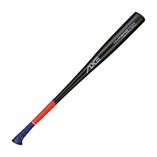 Axe Unisex Teenager Hyperstick Plastic Bat, Black, 33