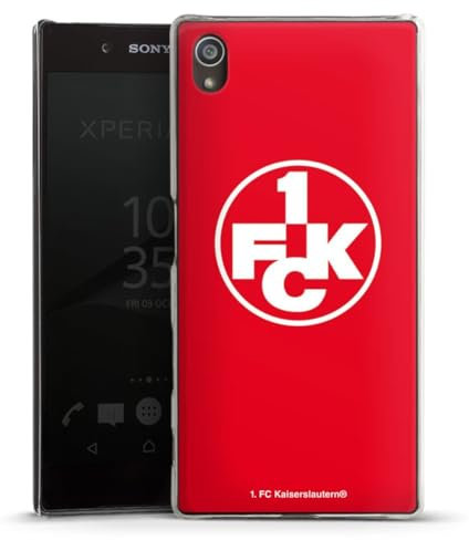 DeinDesign Hard Case kompatibel mit Sony Xperia Z5 Schutzhülle transparent Smartphone Handy Hülle Logo 1. FC Kaiserslautern 1. FCK