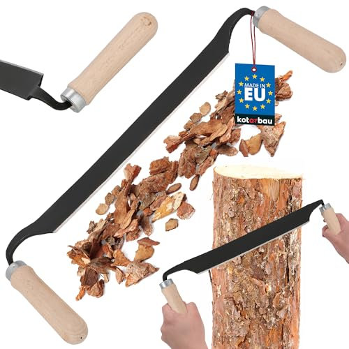 KOTARBAU® Plane Forgée Couteau À Deux Manches Lame 273 mm Travail du Bois