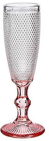 Set 6 Copas Puntos Cava Pie Rosa