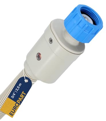 easyPART Kompatibel/Ersatz für AEG 10071944 Zulaufschlauch Kaltwasser 2,5m 3/4 25°C mit Aquastop Sicherheitsventil Universal für Waschmaschine Geschirrspüler