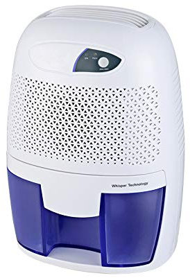 Generic Dehumidifier 600ml Portable, Suitable for Small Spaces, Quiet Operation, Auto Shut Off, 22W, White