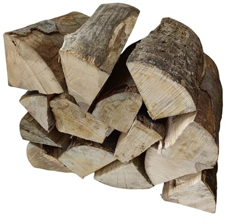 Best for Home Kaminved 25 cm – redo för spis, öppen spis, eldskålar, lägereld – ved, grillträ (150 kg)