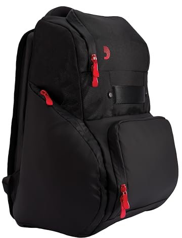 Zaino D'Addario Backline Gear Transport Pack Solo - Custodie strumenti per musicisti solisti - Gig bag - Custodia per asta microfonica - Custodia per cavi DJ - Attrezzatura per DJ