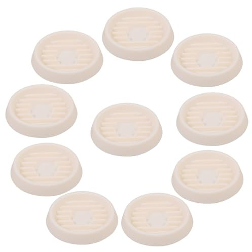 TOBBOMEY 10 Piezas Bandeja De Plástico para Macetas Platillo Redondo s Bandeja De Goteo Contenedor para Plantas para Suculentas y Plantas De Jardín