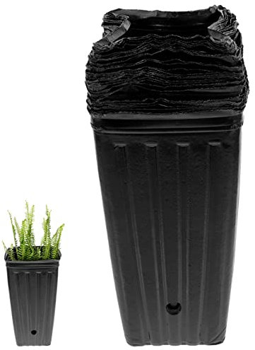 GALPADA 30pezzi Vasi Per Propagazione Piante Da Giardino Contenitori Rettangolari Alti Per Semina Con Ventilazione Ottimale Vasetti Resistenti e Riutilizzabili Per Crescita Radici Sane