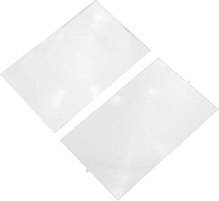 BESTYASH 2 Pièces Lentilles à Zone Focale Haute Transmission Pour Projecteur Optique Transparentes Hd Pour Expérimentation Et Projection Pratique