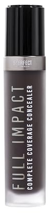 BPerfect Full Impact Concealer – Full-Coverage Soft-Matte Formula Infused with Niacinamide & Glycerin – Shade DD5 (Deepest Dark Neutral Brown Undertone), 11 ml