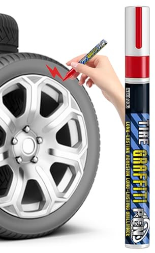 Generico Marcatori Per Pneumatici - Forniture Per Decorazioni Per Ruote Per Auto Impermeabili E Ad Asciugatura Rapida | Marcatore A Inchiostro Per Pneumatici Di Veicoli Per Motociclette Detailers