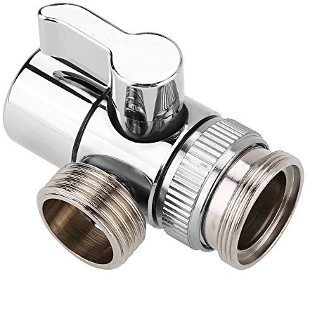 Wasserhahn Diverter, Adapter WC Bidet Sprayer, Universal Duschsystem Komponente Ersatzteile Ventil für Dusche Arm montiert Schlauchadapter M24