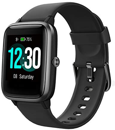 Fitpolo Fitness Tracker with Heart Rate Monitor, Smart Watch 1.8 inches Color Touch Screen IP68 Waterproof Step Calorie Counter Sleep Monitoring Pedometer Watches Activity Tracker for Women Men