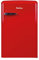 Amica VKS 15620-1 R Retro Vollraum-Kühlschrank / Chili Red (Rot) / 88cm (H) x 55cm (B) x 62cm (T) / Retro-Design / Mini-Kühlschrank