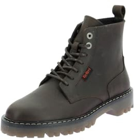 Kickers Botines clásicos para mujer, Marrón oscuro, 7
