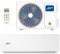 SG, Climatizzatore Condizionatore Fisso 9000 BTU, Aria Condizionata, Telecomando, Display LED, Sistema Inverter, 4 Velocità, Copertura 30 m2