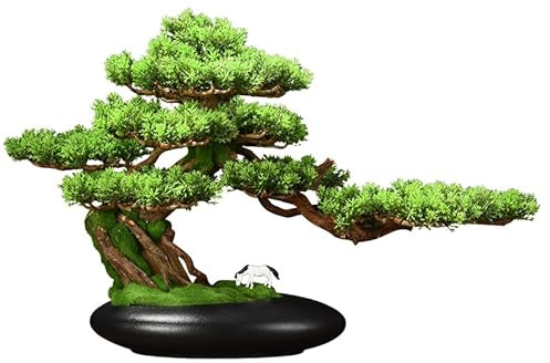 DFHS46JK Bonsaï Artificiel Bonsaï Artificiel décoratif d'intérieur avec Pot en céramique for Bureau et Salon Plantes artificielles