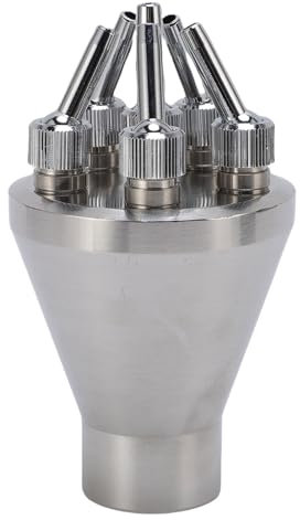 Ugello per fontana, ugello per fontana in stile dritto in acciaio inox, fontana per laghetto altezza circa 3,28-6,56 piedi testa di fontana per giardino decorazioni stagno