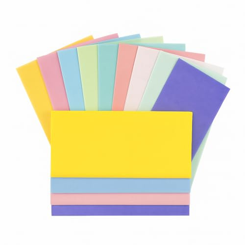 Floralcraft Fogli di carta velina 50 x 75 cm, 5 colori pastello assortiti (50 fogli), carta da regalo senza acidi, per fai da te, compleanni, matrimoni, feste di scuola materna