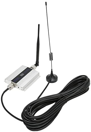 Amplificateur de de Téléphone Portable, Répéteur de Téléphone Portable Facile à Installer, Réglage Automatique de la Fréquence de Gain en Alliage d'aluminium pour Le