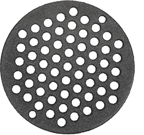 SUMTree 19cm Cast Iron Fire Grate, Fire Pit Grill Grate, Round BBQ Grill Grating Plate, Barbecue Cooking Grids&Grate for Indoor Outdoor High Heat Charcoal Stove Fireplace Furface