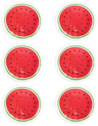 FRCOLOR 6 Cerotti Occhi Refrigeranti Riutilizzabili Effetto Rinfrescante Impacchi Freddi per Riduzione Gonfiore Borse e Affaticamento per Uso Quotidiano e Post-Operatorio
