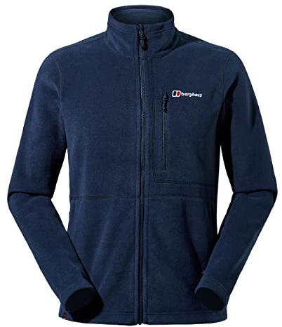 Berghaus Men's Activity Polartec Thermal Pro Interactive Fleece Jacket | Extra Warmth | Breathable | Soft Feel Fleece Full Zip, Dusk, M