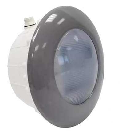 Astral Projecteur Gris LED 1,14 Blanche pour Piscine béton et Liner