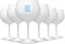Gin Sul – Gingläser 6er-Set - Weisse Gin-Tonic-Ballon-Gläser mit Aufdruck - Hochwertige, spülmaschinenfeste, bauchige Copo-Gläser für Drinks, Aperitifs, Cocktails - 19,5 x 10,9 cm - 620 ml