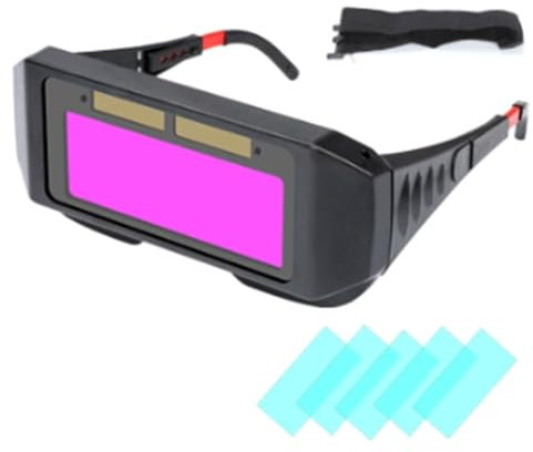 Huudngeje Welding Goggles Automatic Light-Changing Welding Glasses for Welders Welding Protection Glasses for Welding