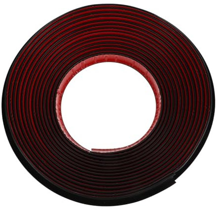 ERINGOGO Rv Drip Rail Pvc Rain Gutter Flexible j Shaped Easy to Install for Truck Topper Seal and Camper Roof Water Drain