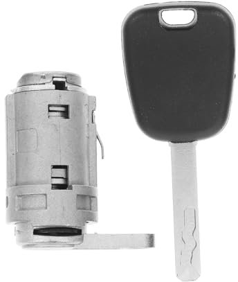 Operitacx Verrou De Porte Gauche Automatique avec Clé Cylindre De Serrure pour Véhicule Automobile pour Portière Frontale