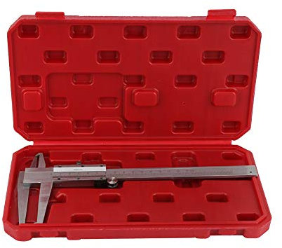Vernier Caliper, 9-150mm Acero al carbono Ranura interior Vernier Caliper Micrómetro interior Calibrador Regla Herramienta de medición