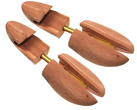 Cathcart Elliot Men's Adjustable Width Cedar Wood Shoe Trees (XL)