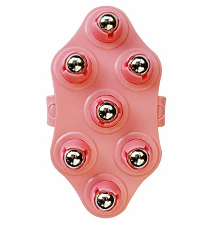 Massage Glove Bead Massage Roller Manual Roller Massager for Full Body Care Deep Tissue Stress Relief and Cellulite Reduction