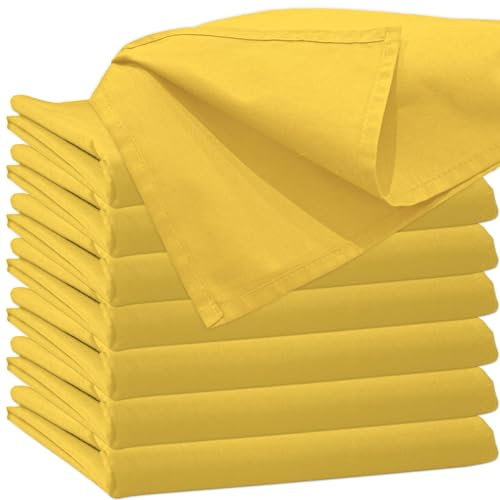 Glatte Bettlaken ohne Gummizug Bettlaken 160 x 200 cm Gelb Uni Baumwolle Einfache Klassische Hotel Bettücher ohne Spanngummi Laken Leintuch Haushaltstuch Doppelbett Singles Einzelbett