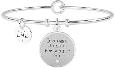 KIDULT - Bracciale Donna - Ieri Oggi Domani. Per Sempre Noi. | Love - 732267