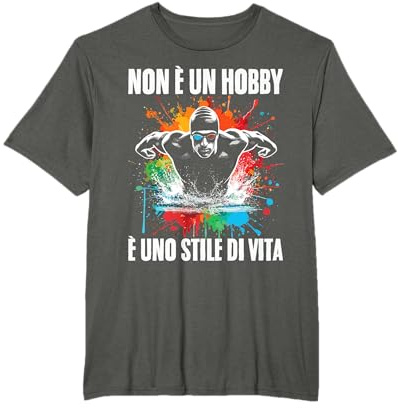 Sport Acquatico Regali Nuotatore Detti Maglietta