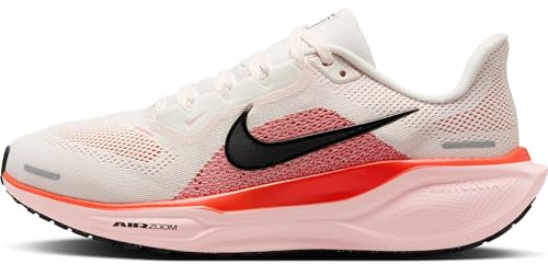 NIKE Damen Pegasus 41 Sneaker, Phantom/Black-Picante Red-Atmo, 40 EU