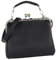 Holibanna Schicke Freizeithandtaschen Retro-umhängetasche Pu-lederhandtasche Für Frauen Schwarze Mehrzwecktasche