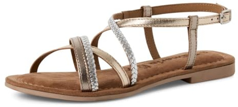 Tamaris sandale femme cuir plate beige 40 EU