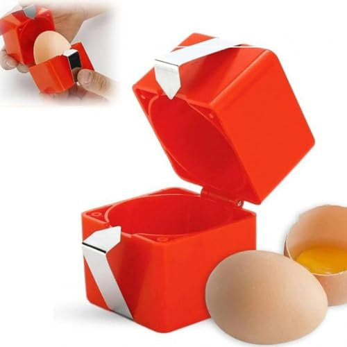 Herramienta de corte de huevos, herramienta para cortar galletas de huevos, abridor de cáscaras de huevo, pelador de huevos duros, herramienta de agrietamiento de huevos, herramienta de trituración de